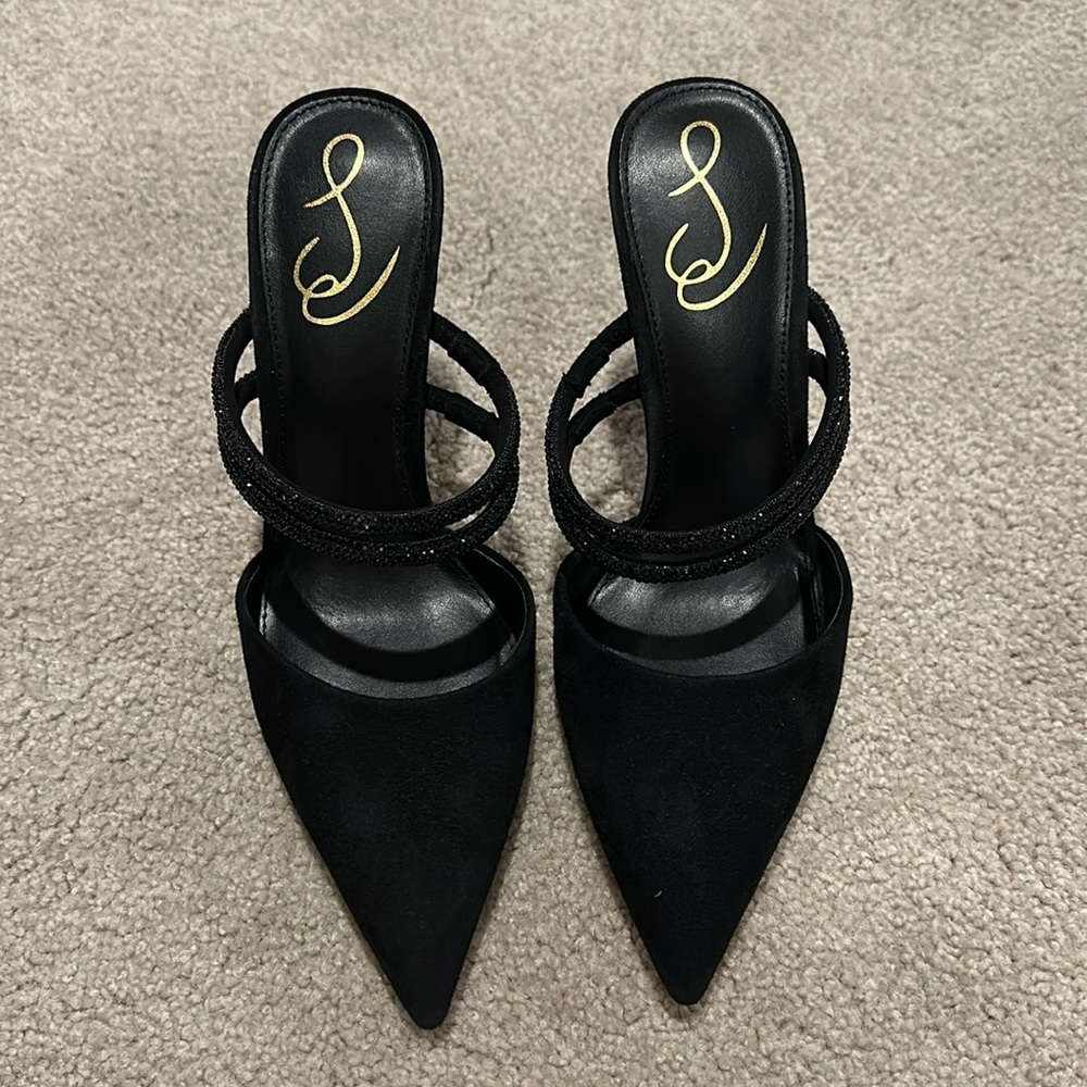 Sam Edelman Suede Point Toe Heels
